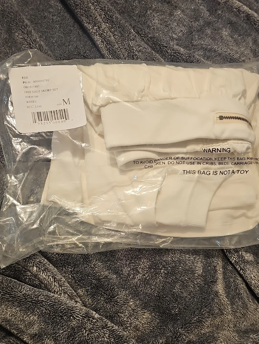 FP Movement by Free People Hot Shot Skort Set In White•Size M•NWT! - Picture 6 of 6